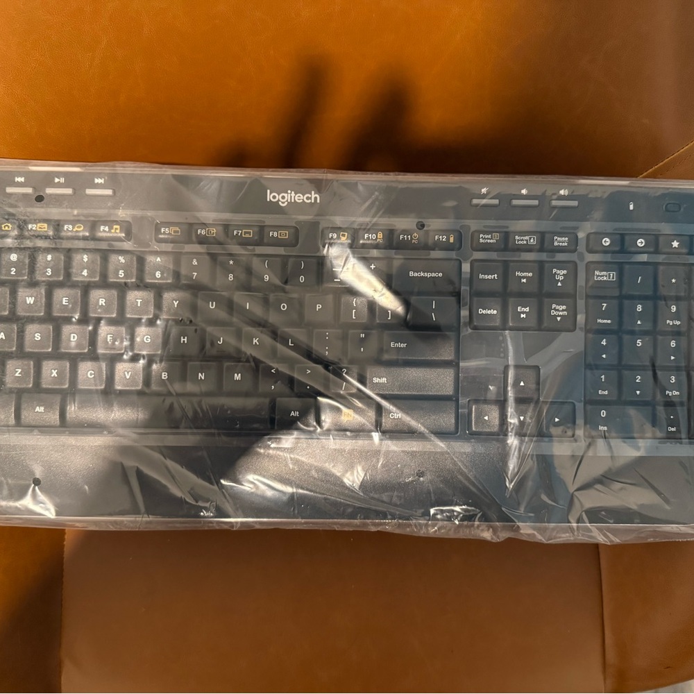 Logitech Sleek Black Keyboard